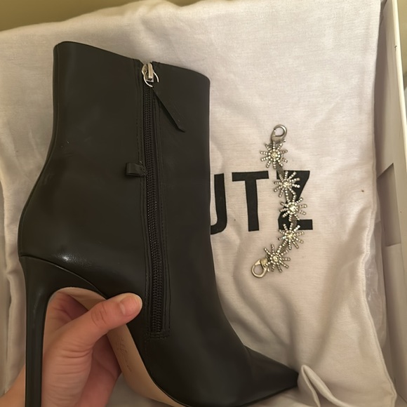 Schutz Clementine Nappa Leather Bootie - Picture 11 of 12